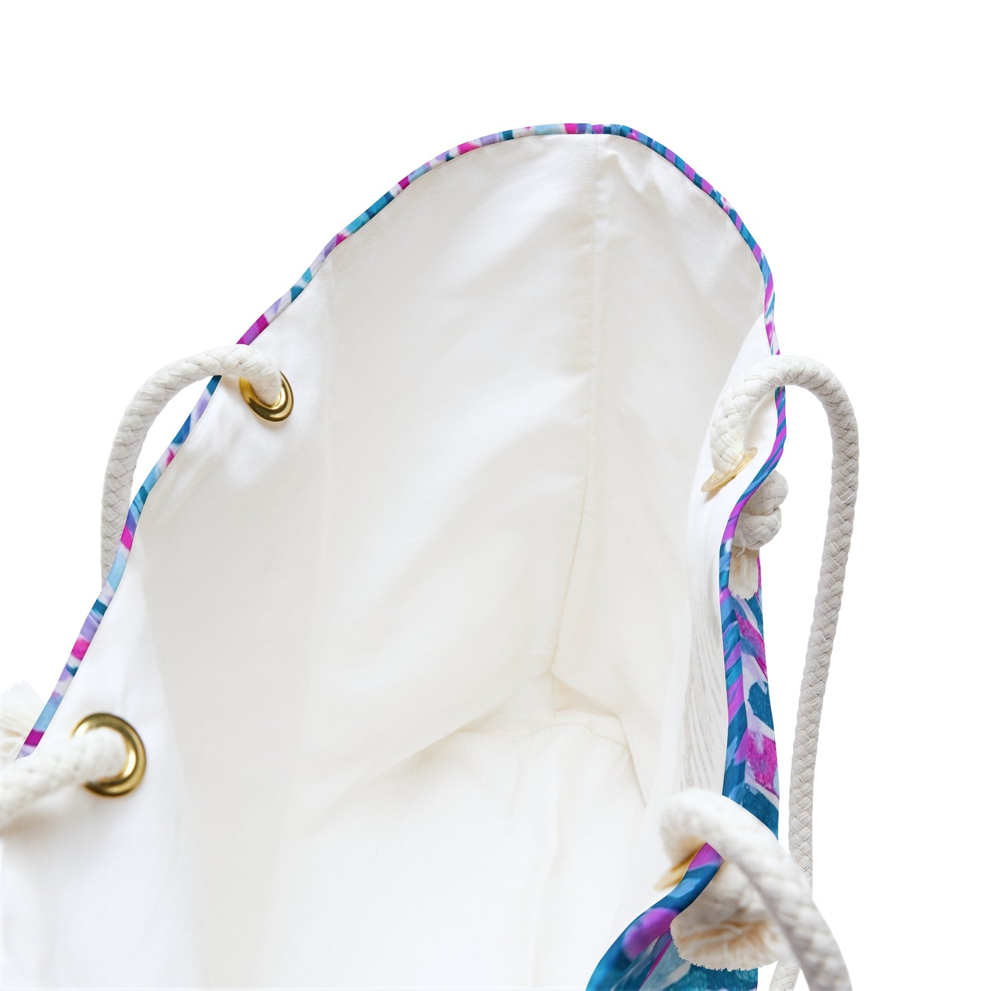Colorful Abstract Coral Print Weekender Bag – Beach & Travel Tote