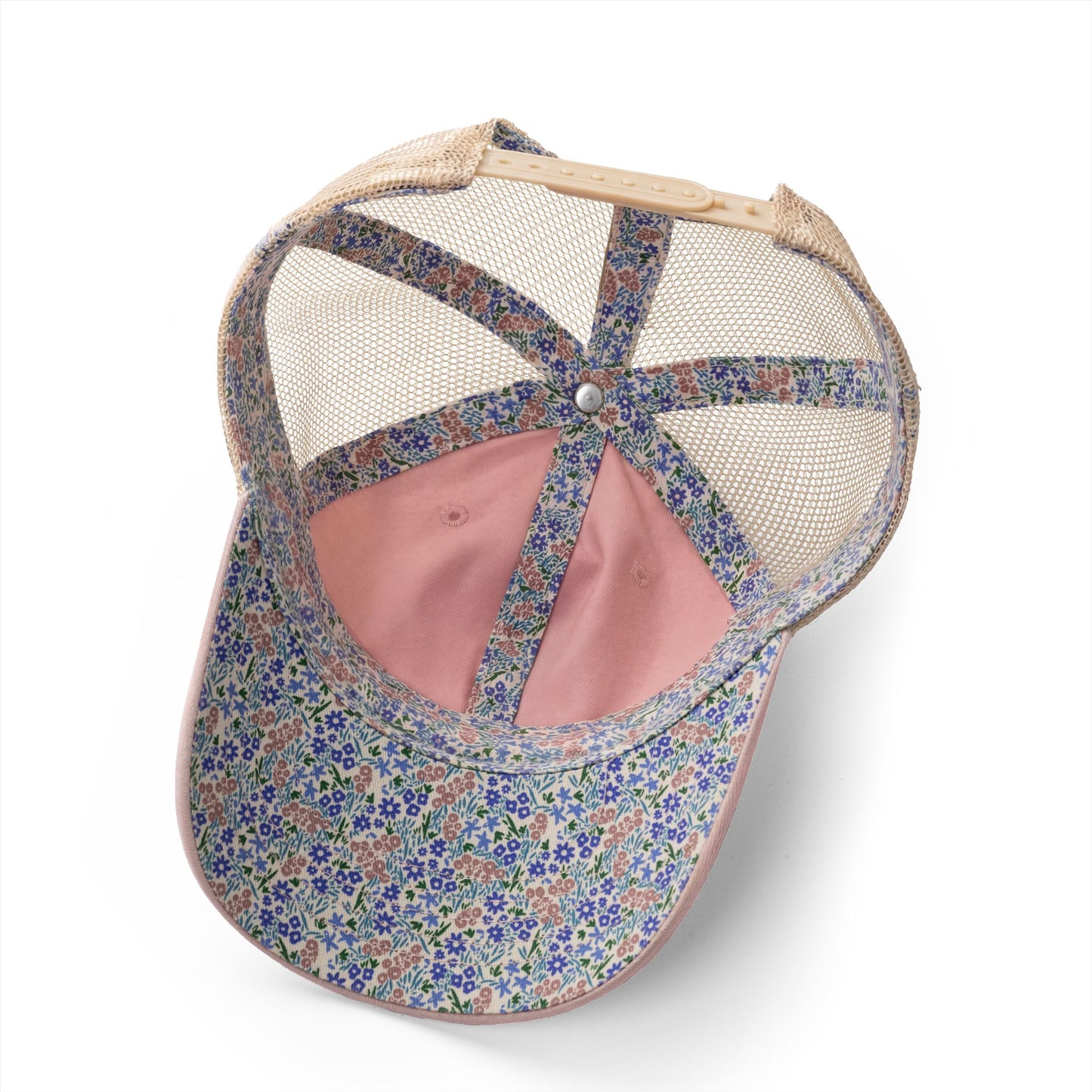 Let’s Go!! Women's Washed Print and Embroidered Mesh-Back Cap