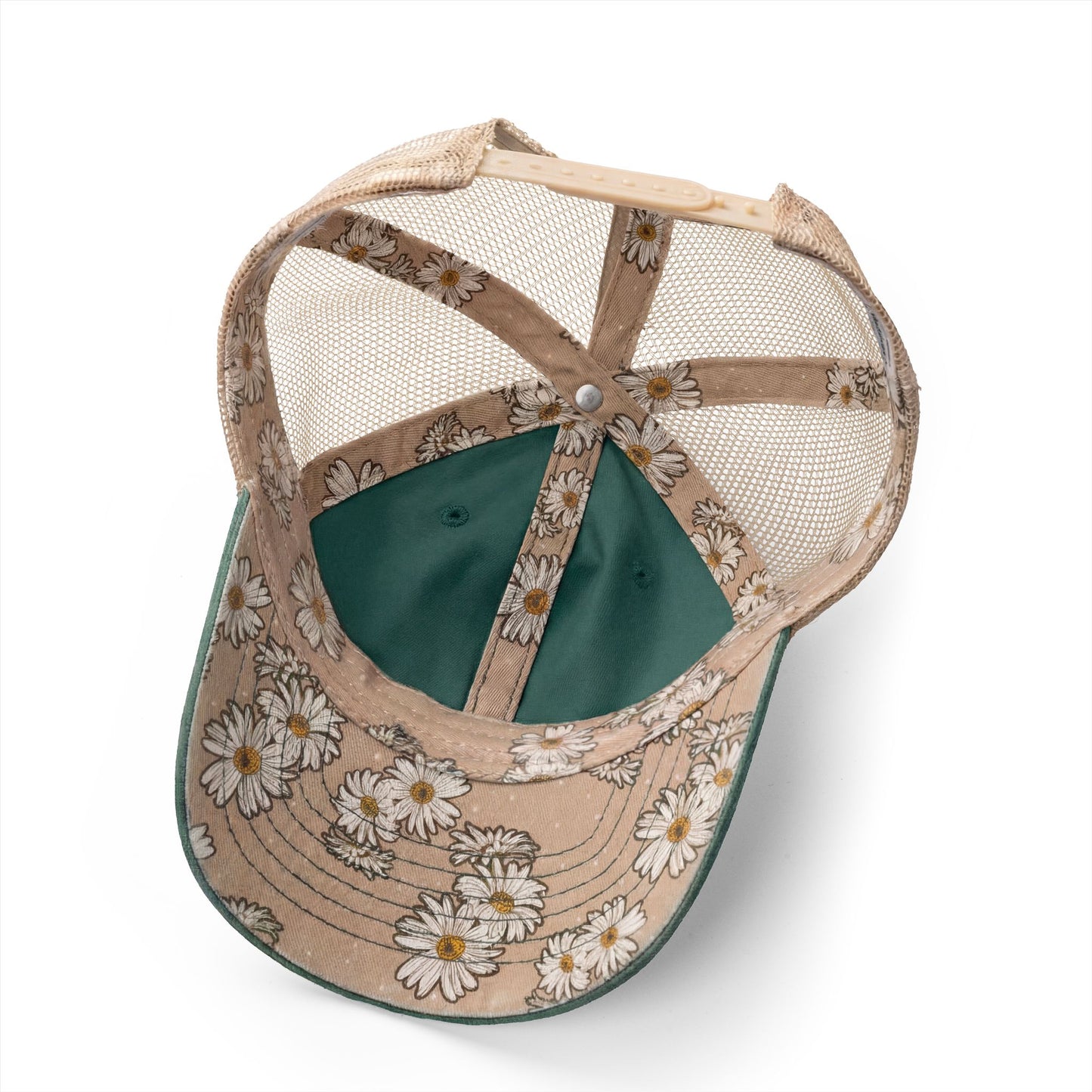 Let’s Go!! Women's Washed Print and Embroidered Mesh-Back Cap