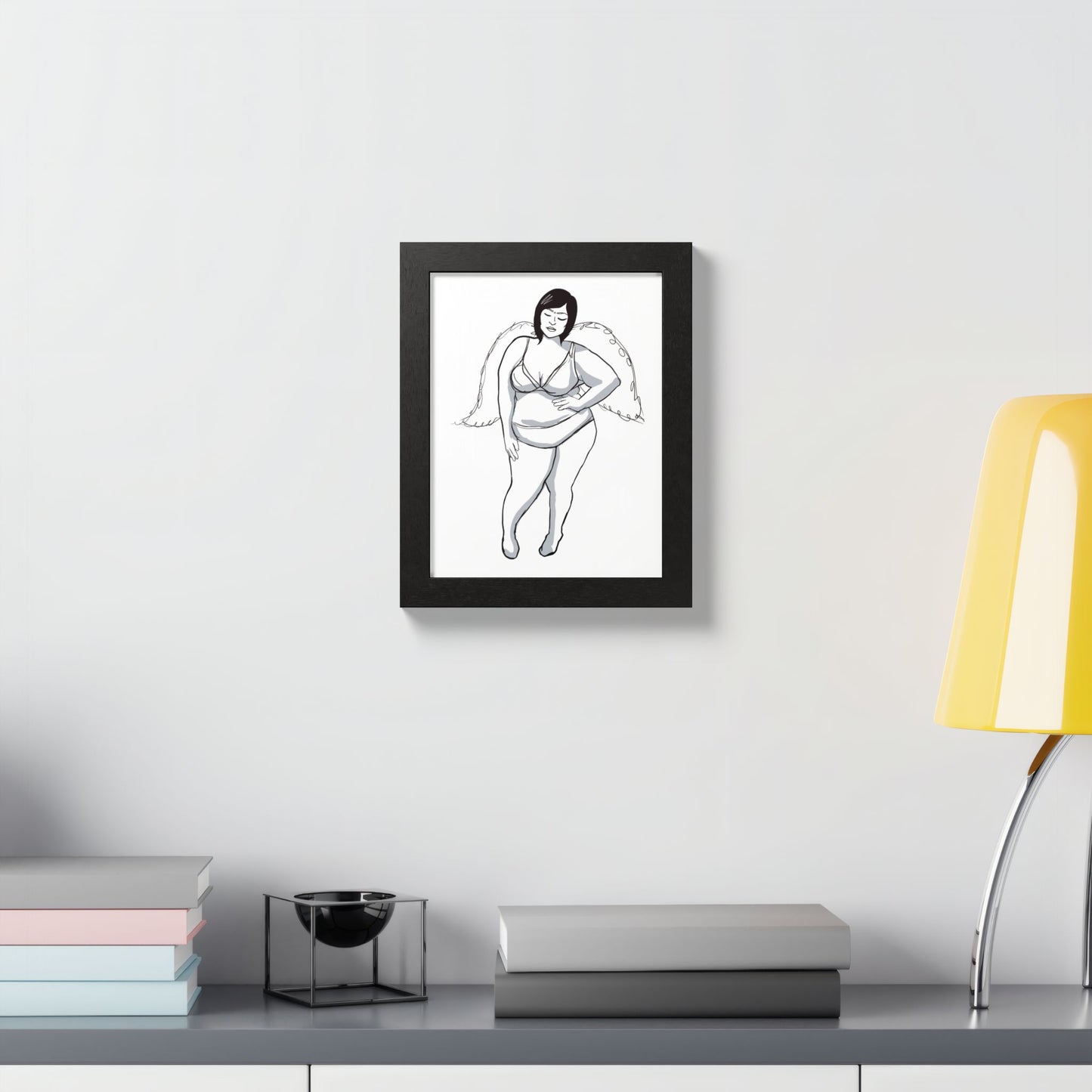 Belissima Angel Framed Print