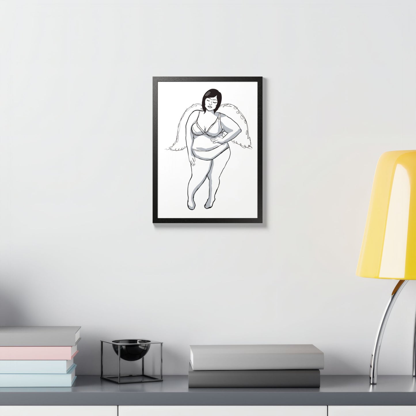 Belissima Angel Framed Print