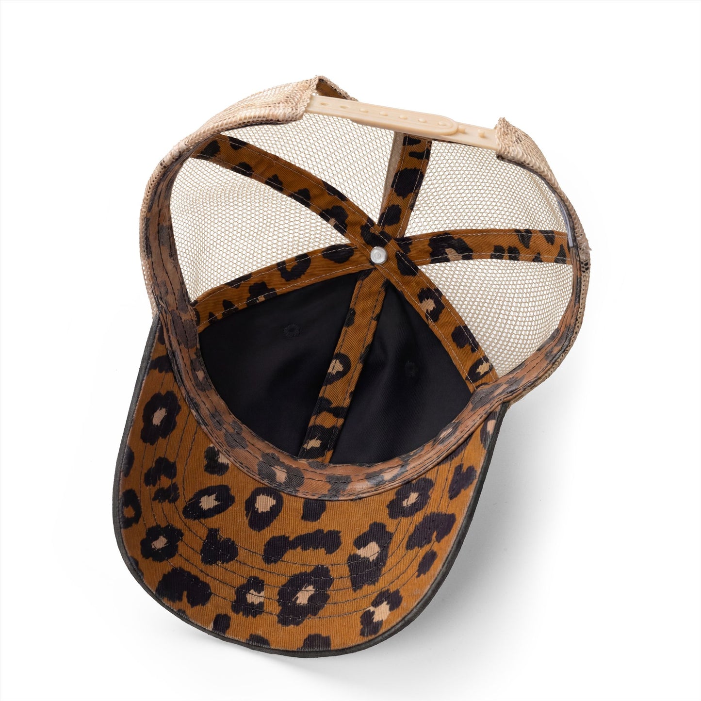 Let’s Go!! Women's Washed Print and Embroidered Mesh-Back Cap