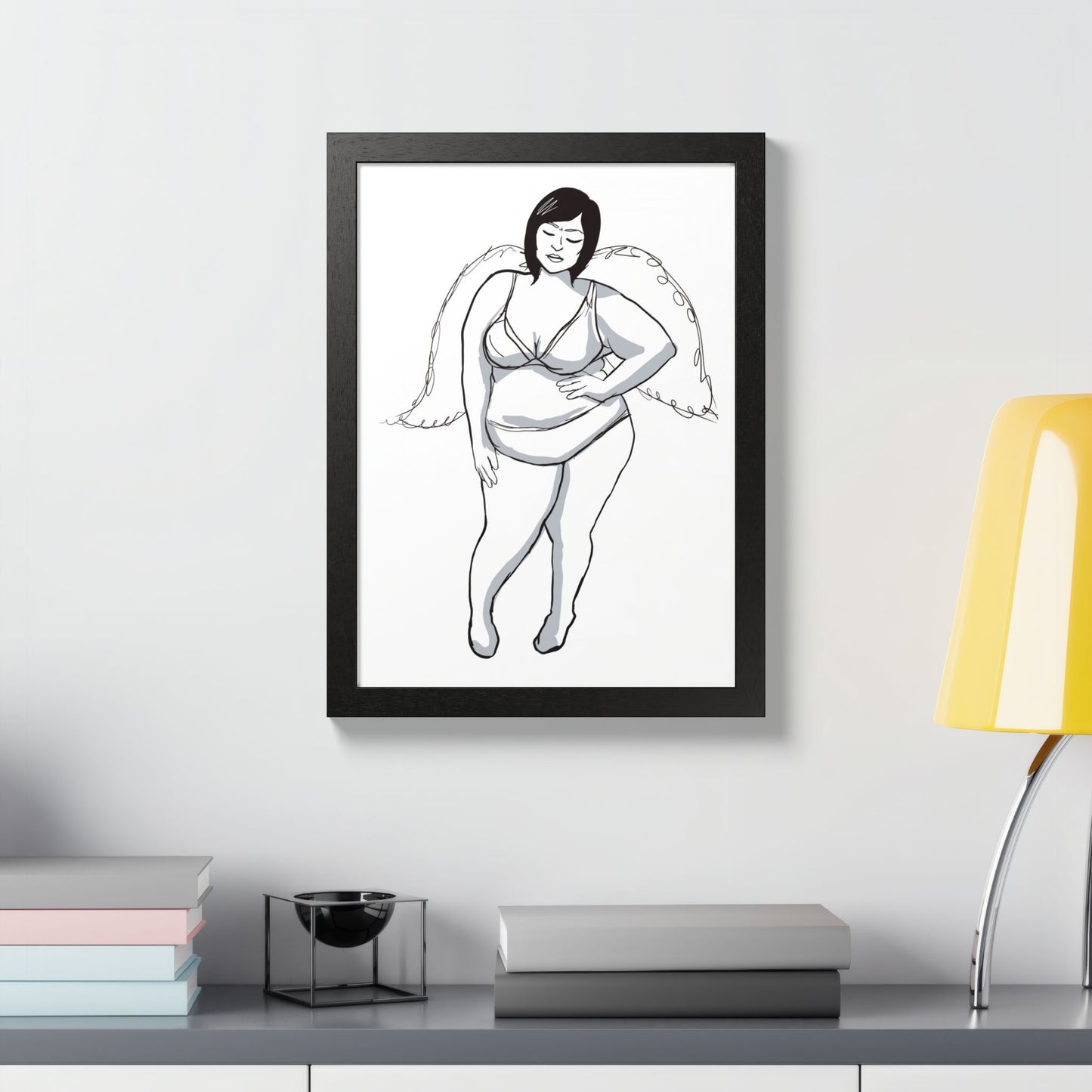 Belissima Angel Framed Print