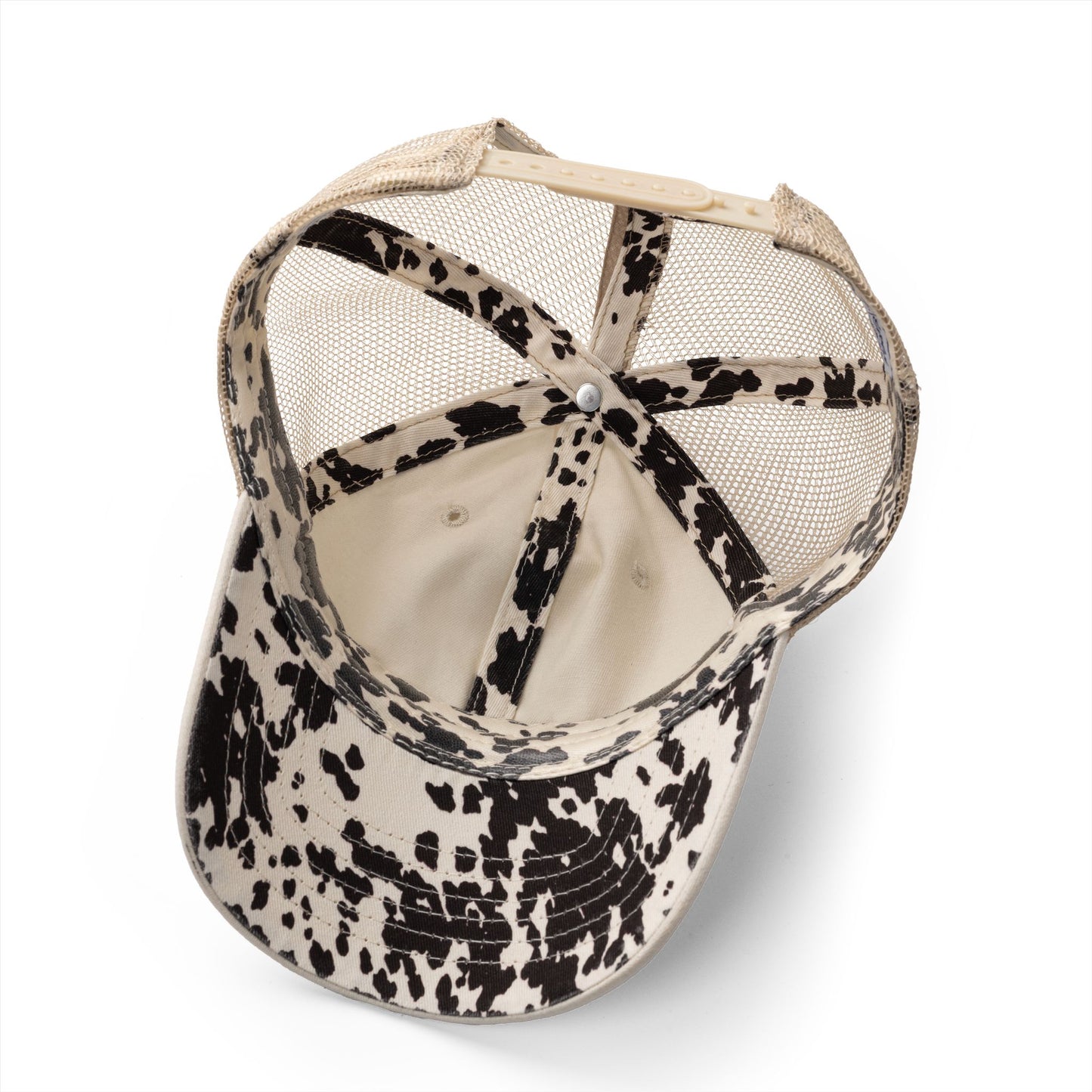 Let’s Go!! Women's Washed Print and Embroidered Mesh-Back Cap