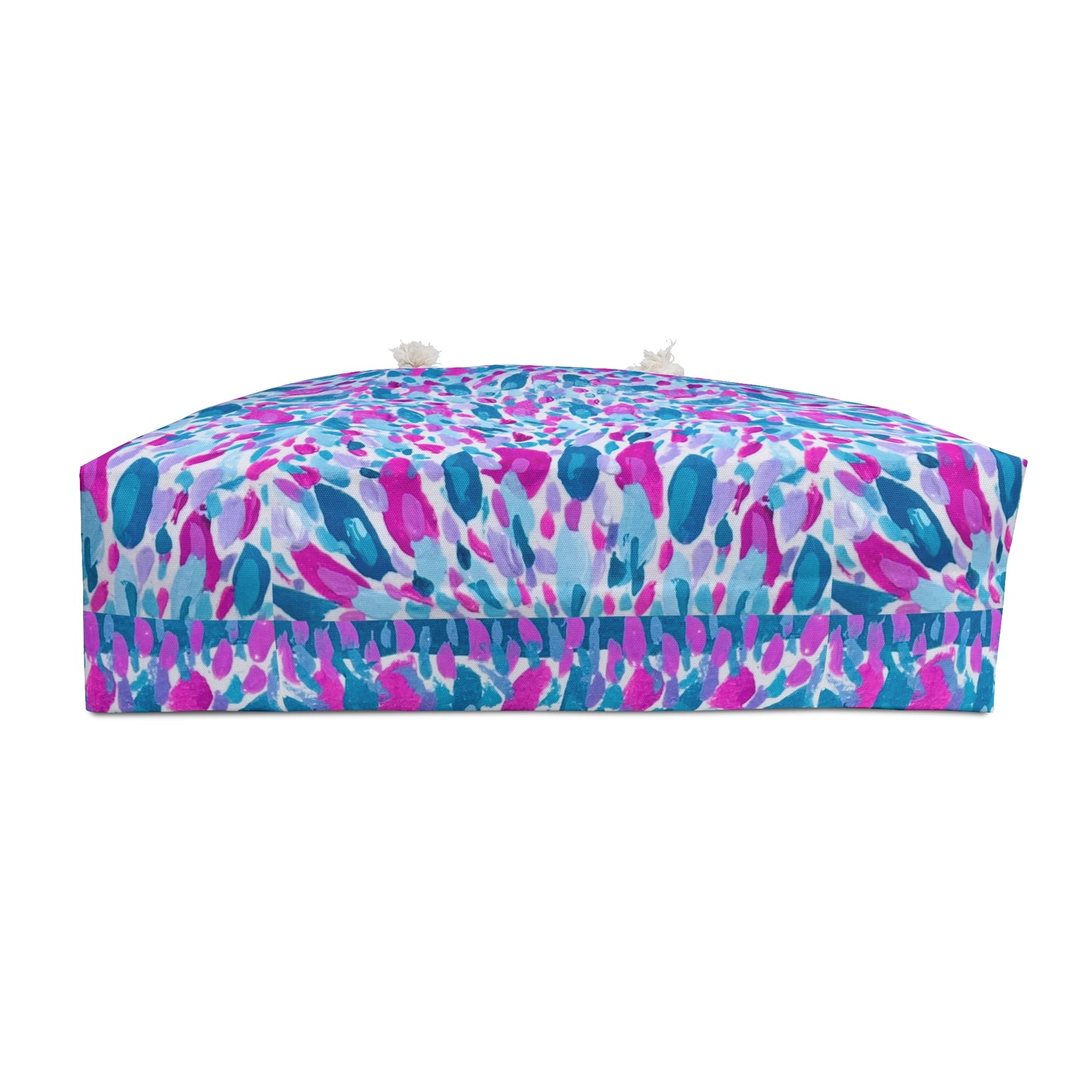 Colorful Abstract Coral Print Weekender Bag – Beach & Travel Tote