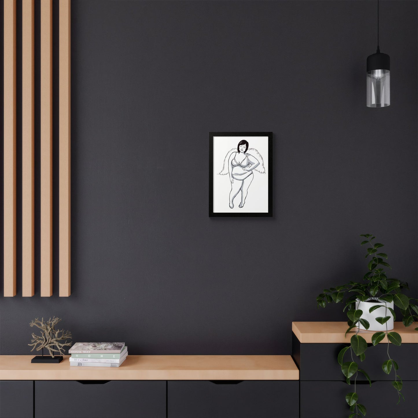 Belissima Angel Framed Print