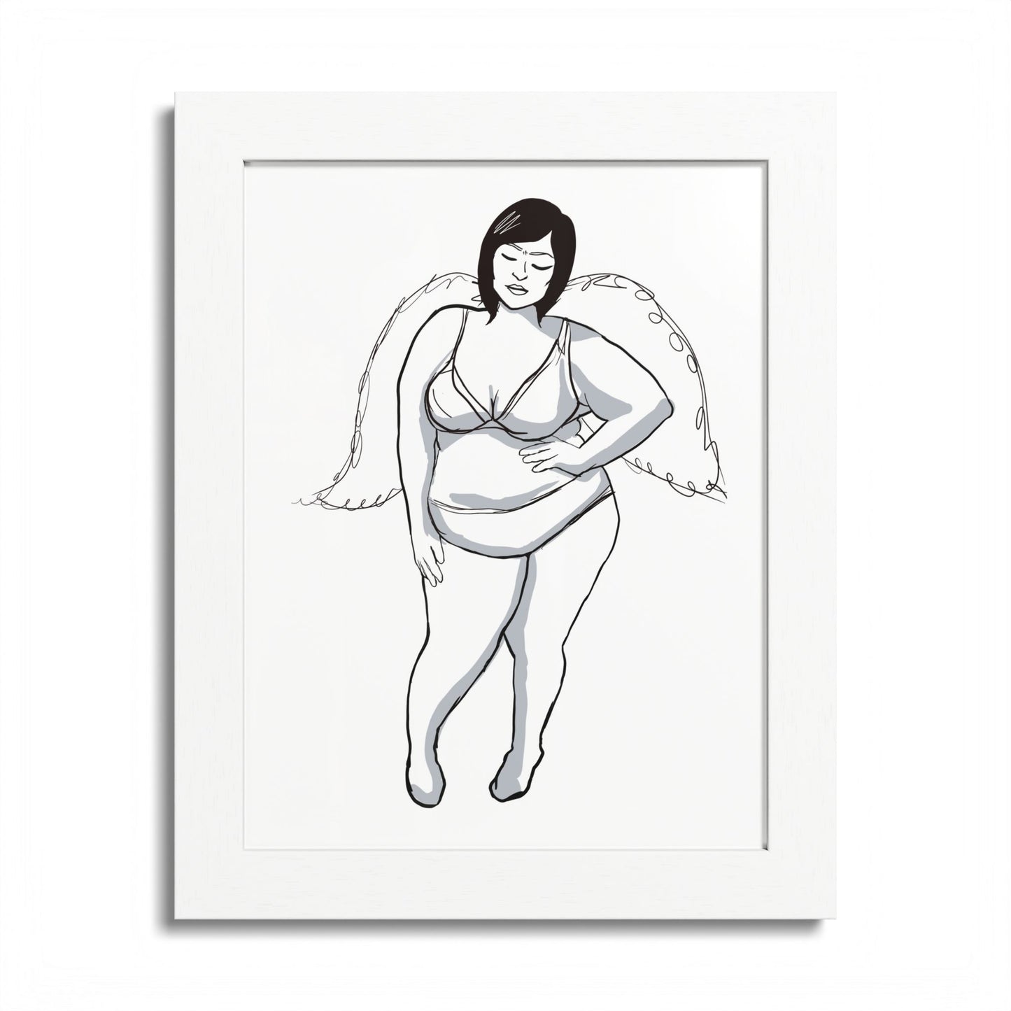 Belissima Angel Framed Print
