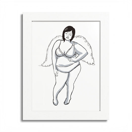 Belissima Angel Framed Print