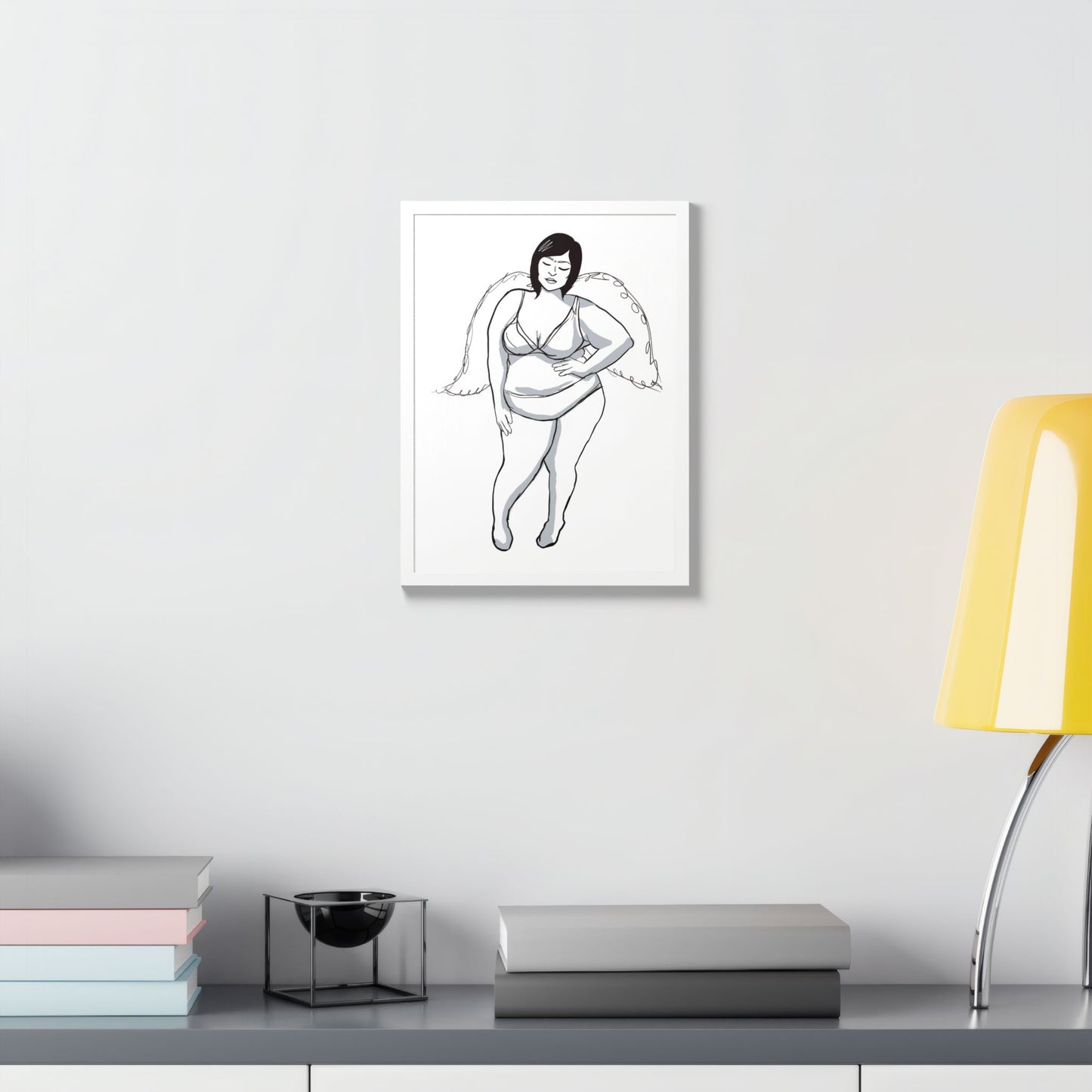 Belissima Angel Framed Print