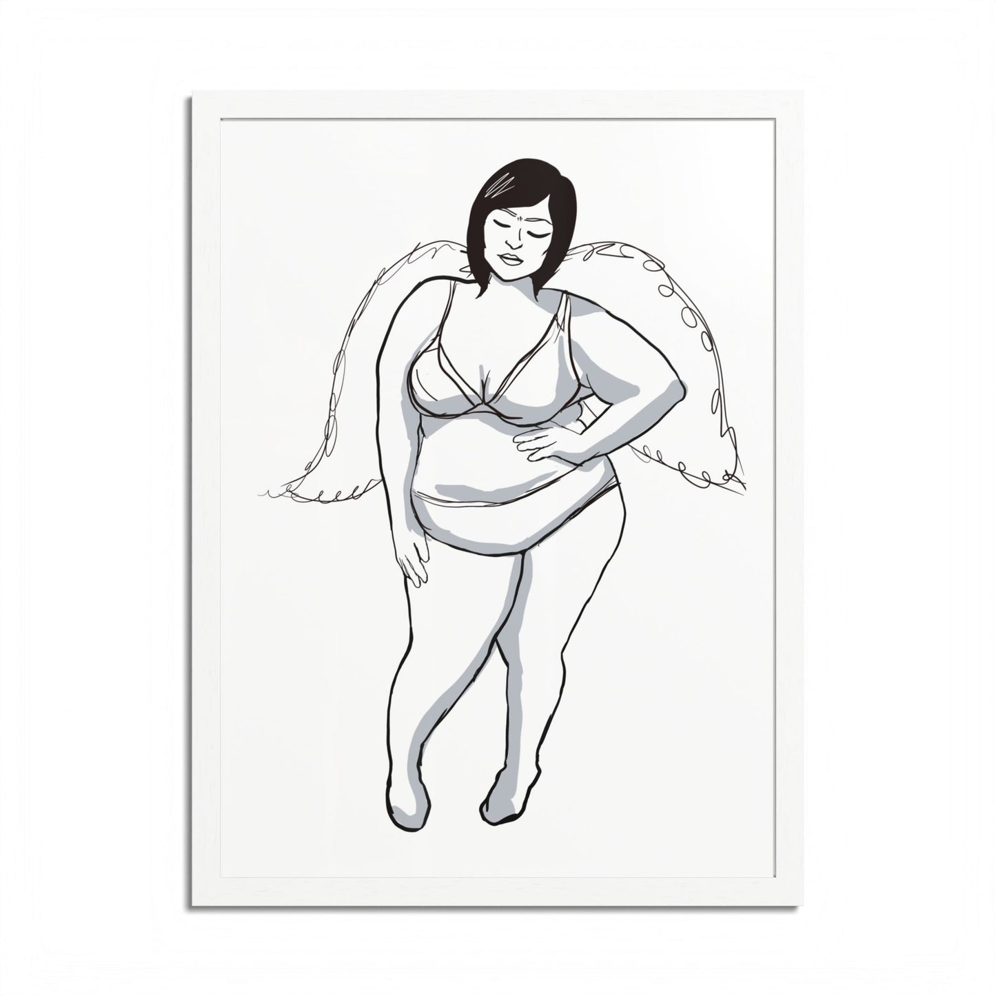 Belissima Angel Framed Print