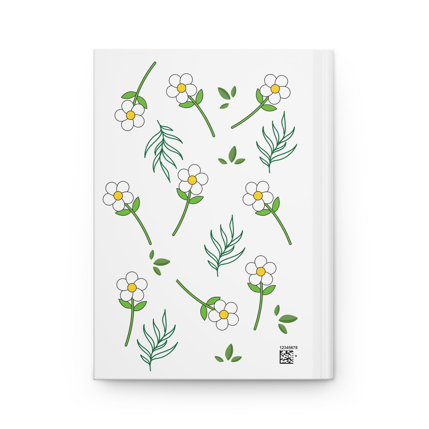 Earth Day 2026 - Powered by Plants Hardcover Journal — Floral Plant-Lover Notebook