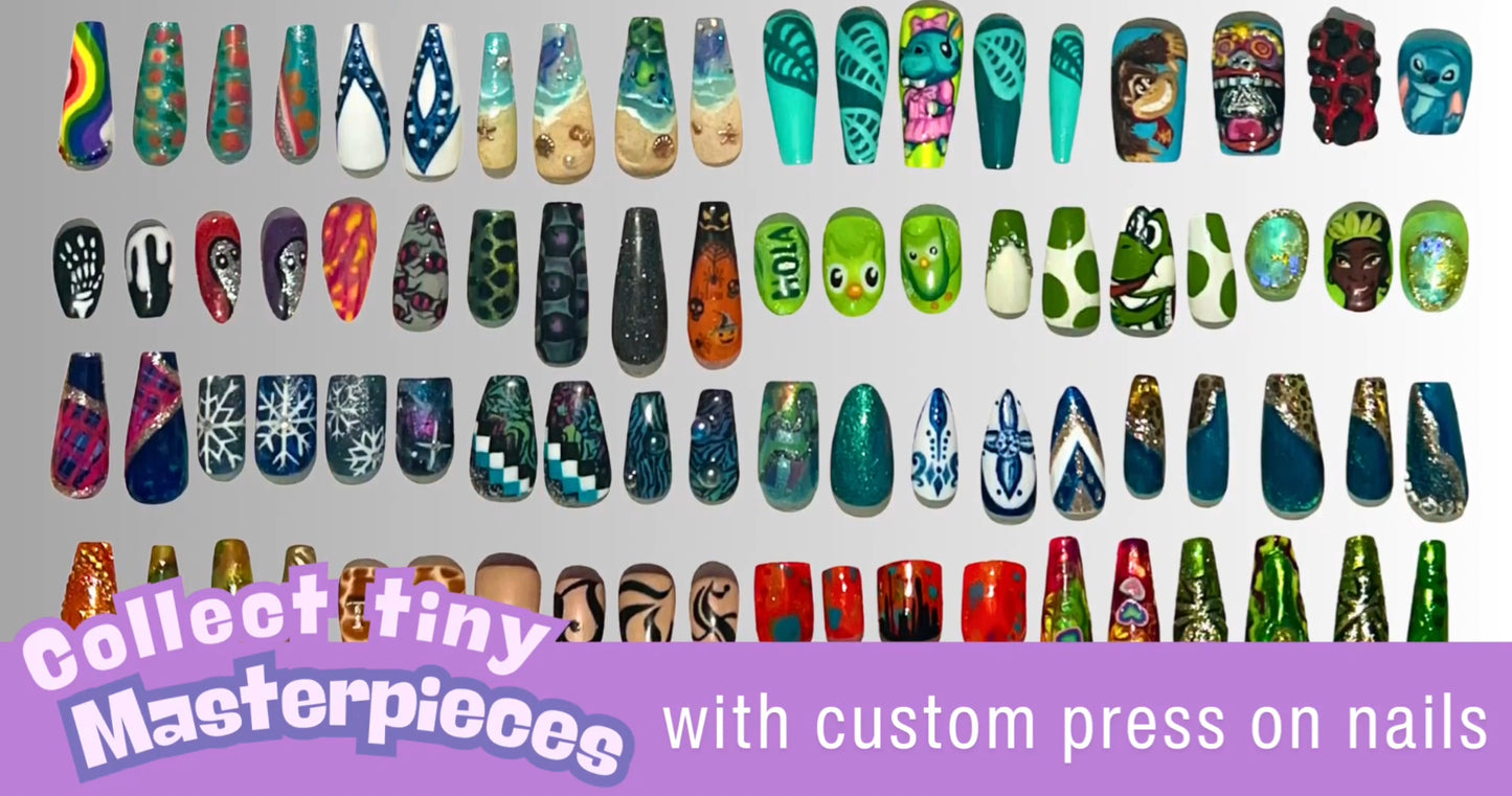 Custom Press-on Nailset